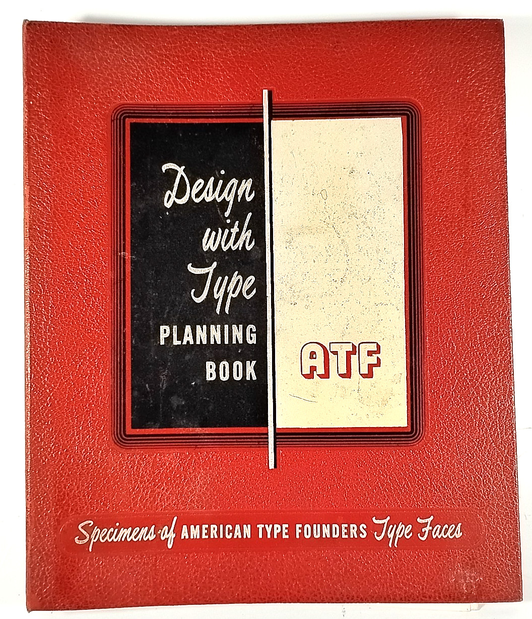 1955 American Type Founders „Design with Type“ Planning Book VINTAGE