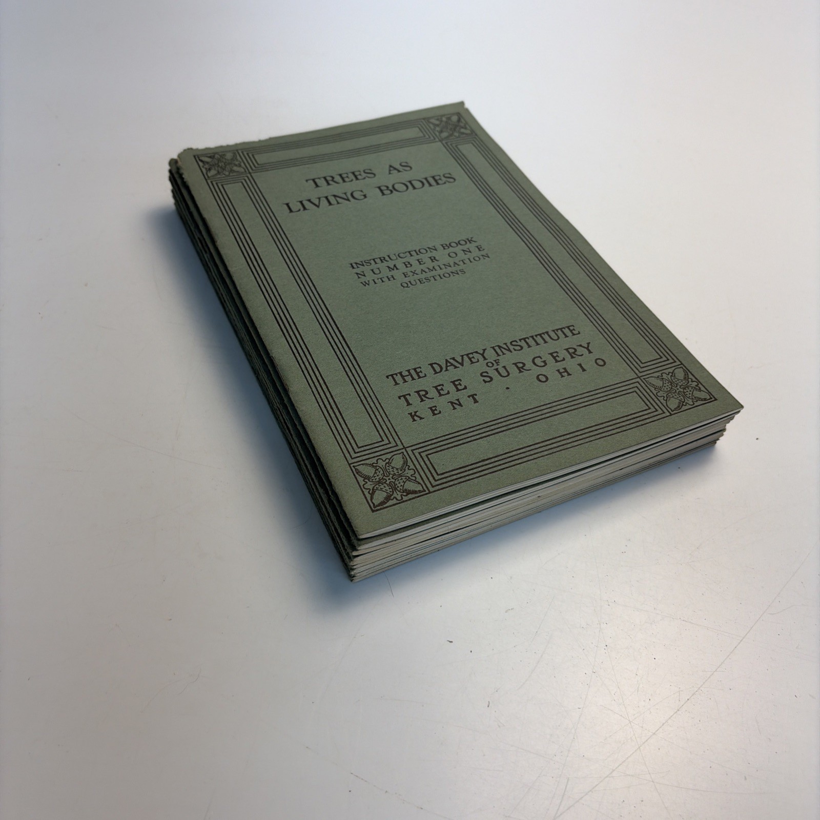 Antique Davey Institute Tree Surgery Instruction Books 1-10 Complete Set