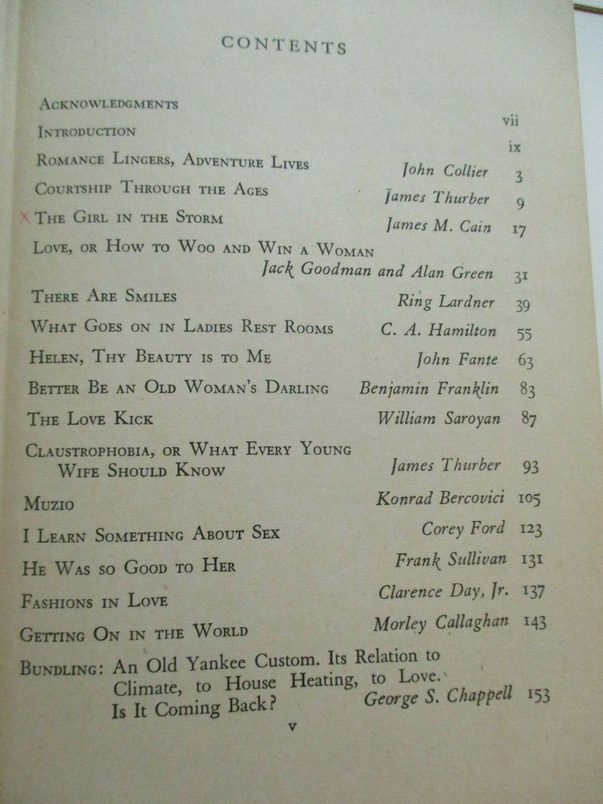 Vintage Hardback Book Stories Essays Tales for Males 1945 Ed Fitzgerald