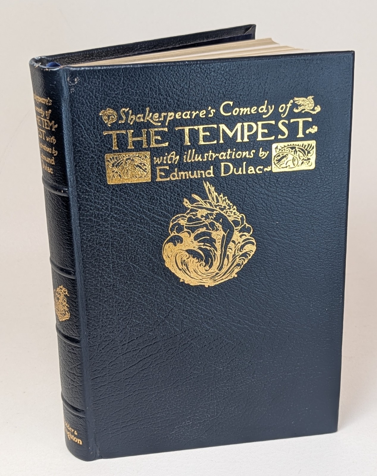 William Shakespeare’s Comedy The Tempest, Edmund Dulac, 1982 Hodder & Stoughton