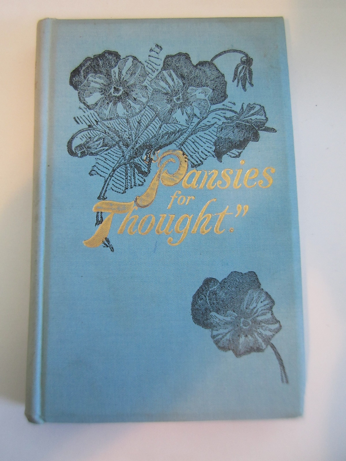 Pansies for Thought, inspirational poems. Burton T. Doyle. 1st Limited Signed
