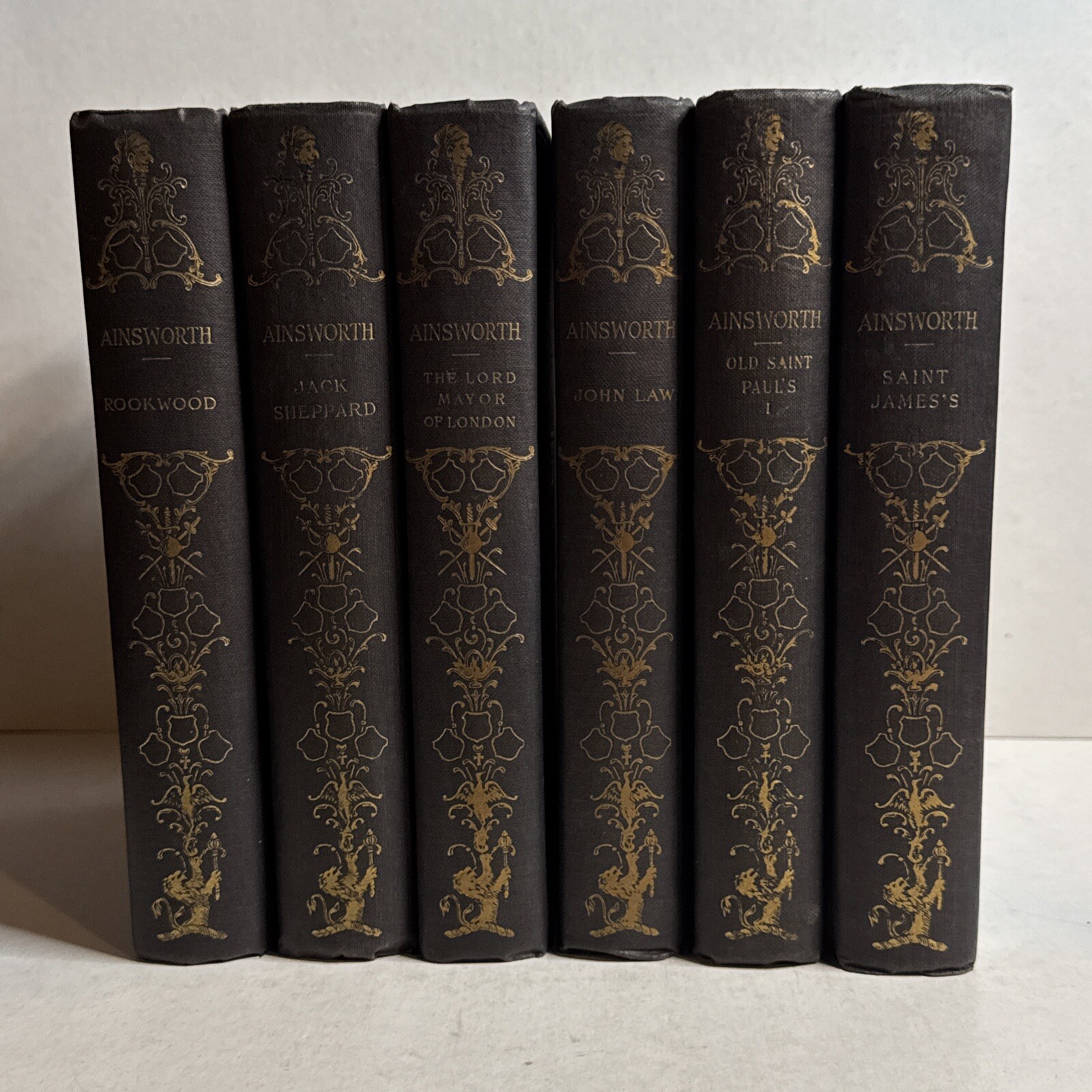 Lot Of 7: AINSWORTH George Barrie Rockwood John Law Sheppard St Jame’s Paul’s B3