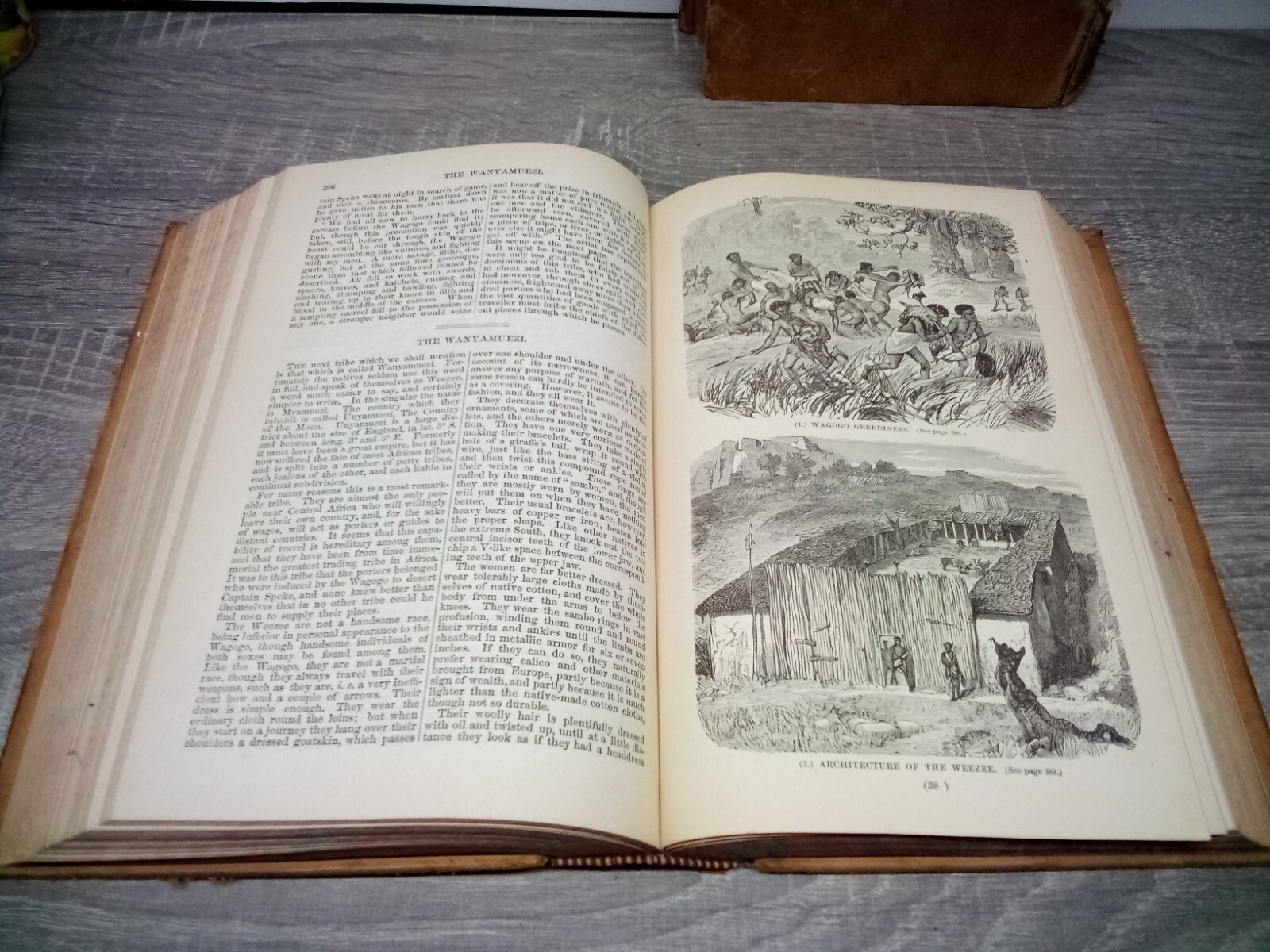 Controversial 1877 Uncivilized Races of Men in All Countries vol 1&2 Rev JG Wood