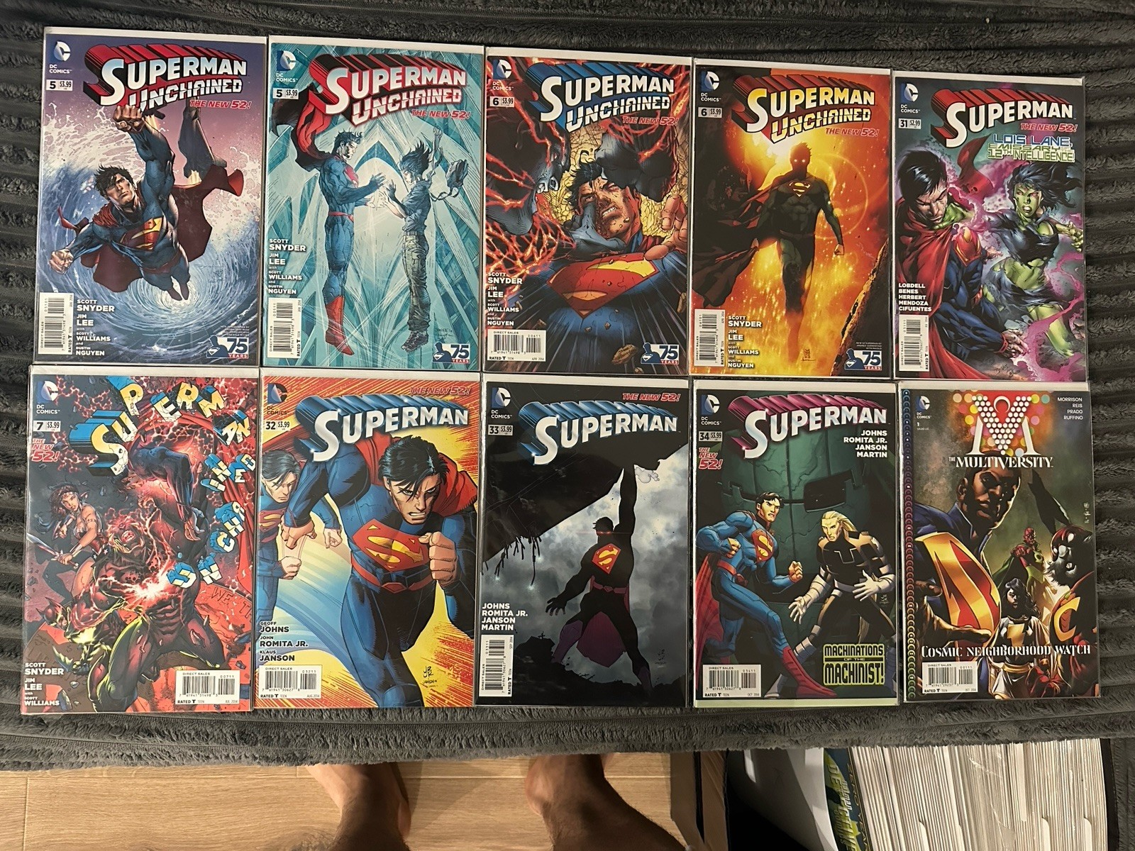 DC Comics – Superman Unchained – Miltiversity Cosmic – 2014 (L)