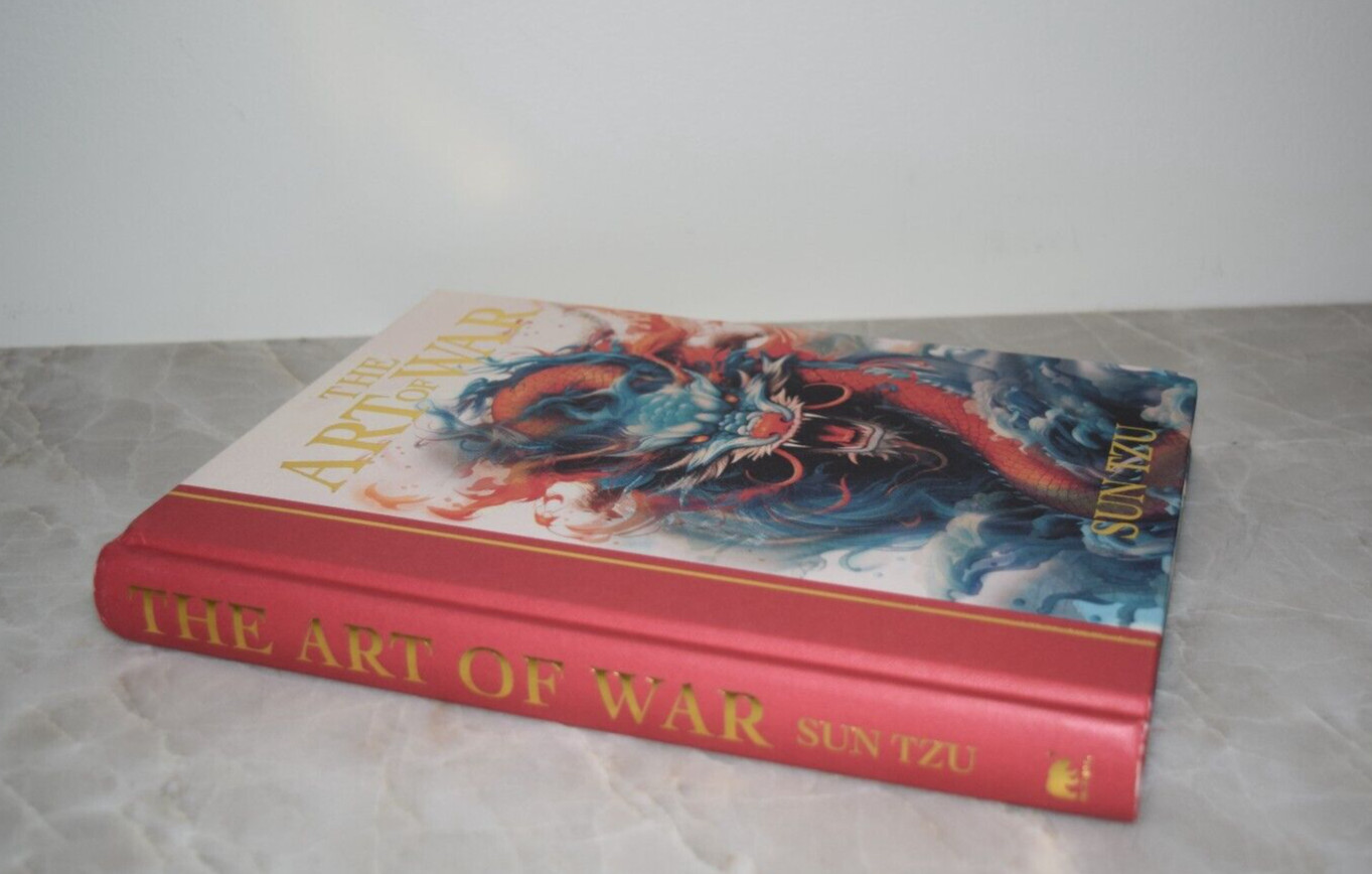 NEW The Art of War Sun Tzu Illustrated Hardcover Deluxe Gilt Edge