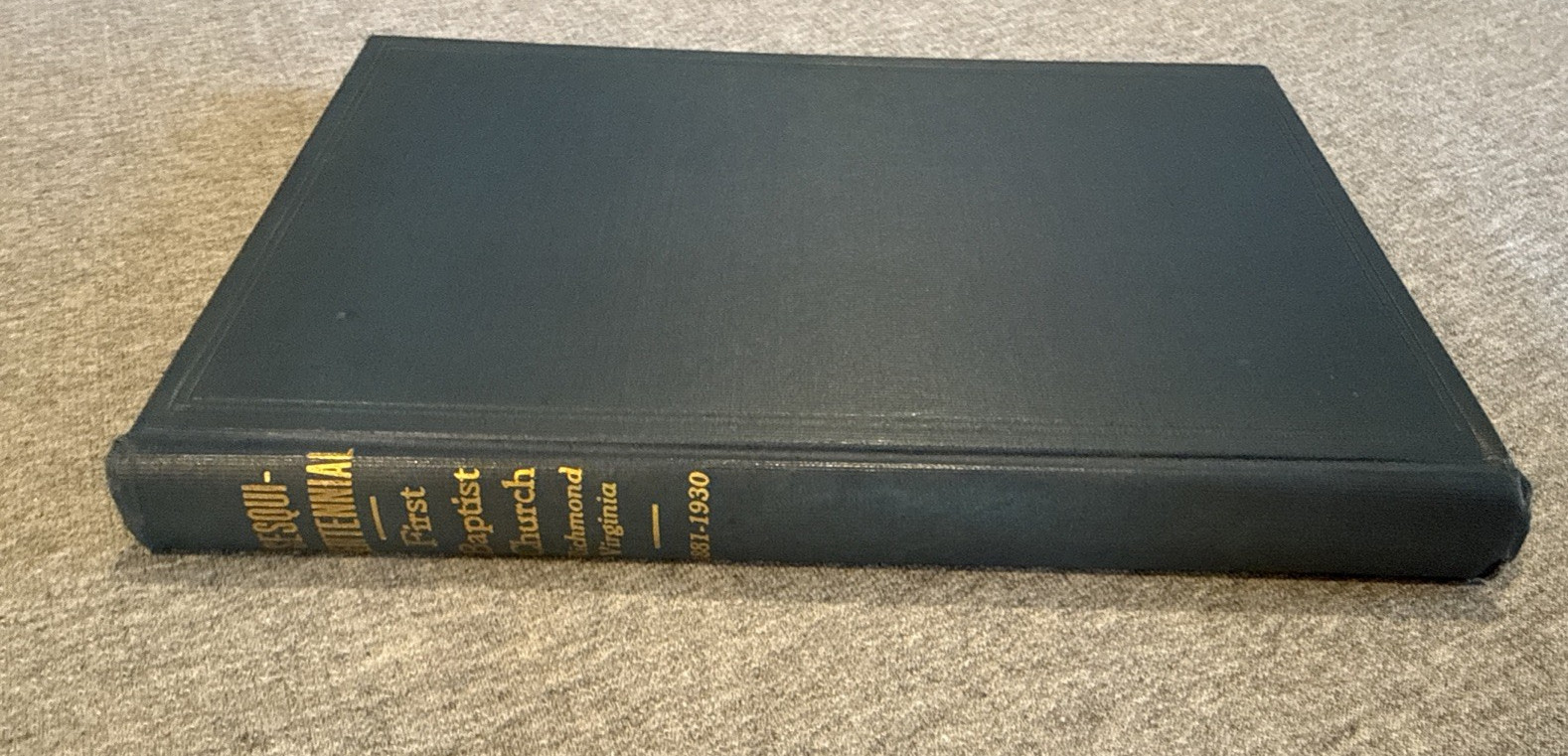 First Baptist Church Richmond VA Addresses And Letters 1881-1930