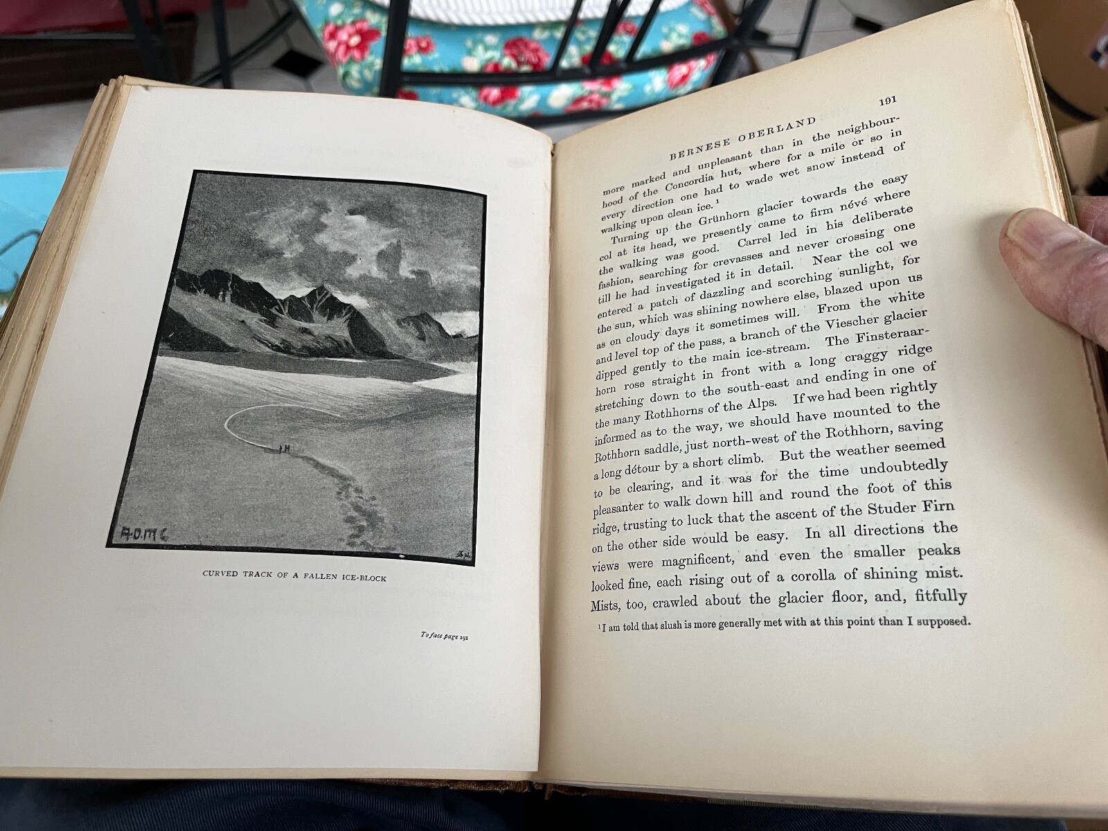 1895 book The Alps From End to End William Martin Conway hiking mountain climb