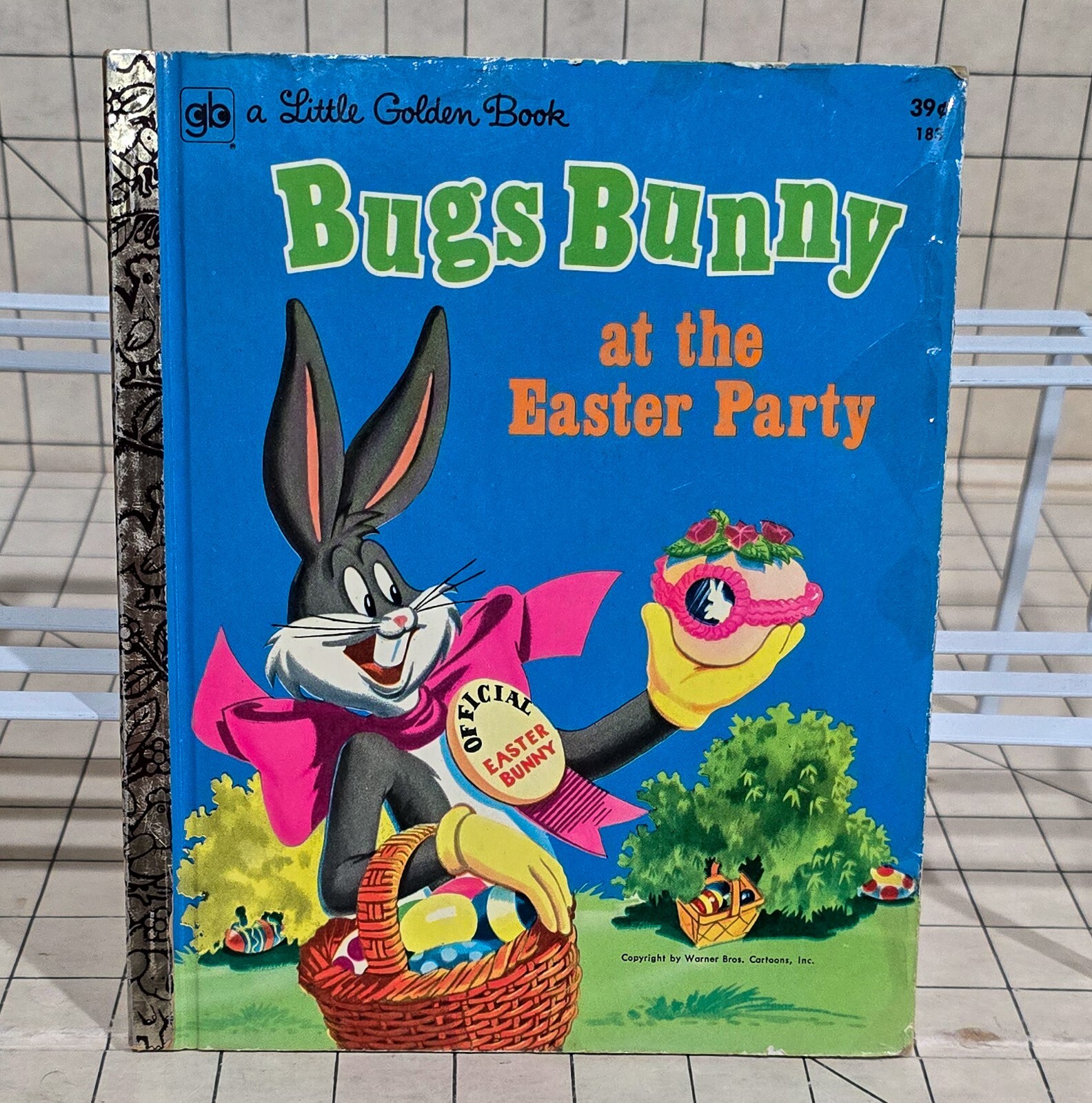 Bugs Bunny at the Easter Party 1953 Little Golden Book 4th Printing Edition.