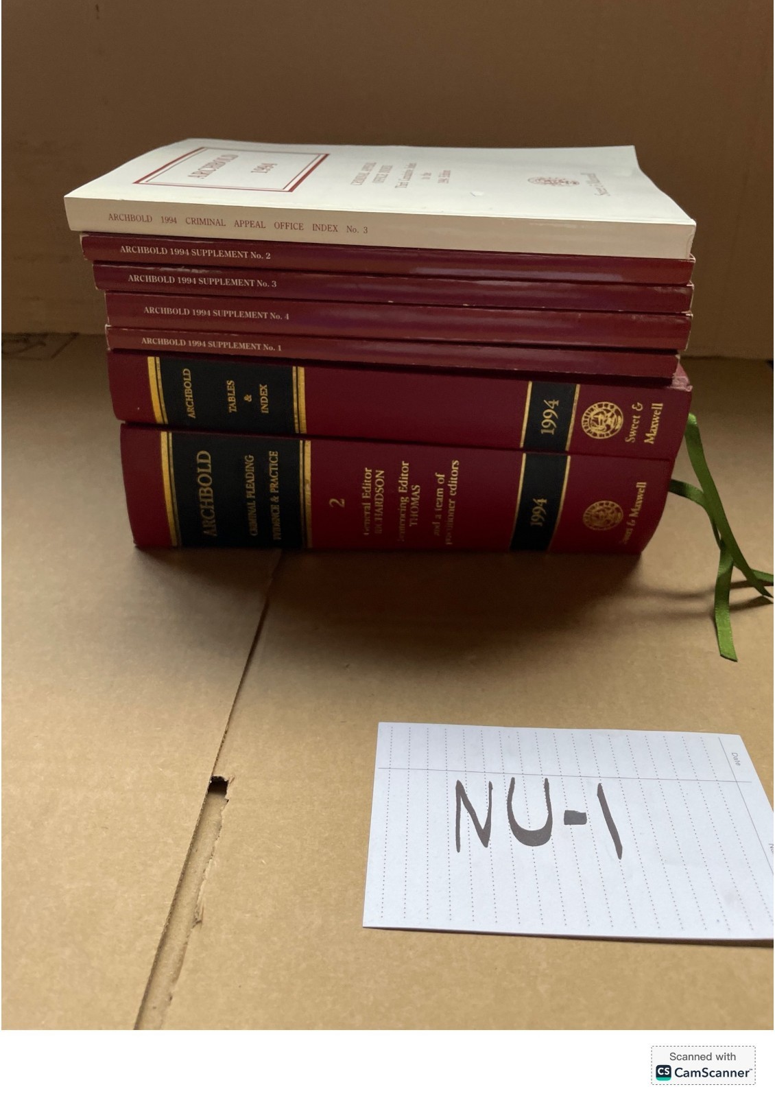 Archbold Criminal Pleading Evidence And Practice 1994 With Supplements