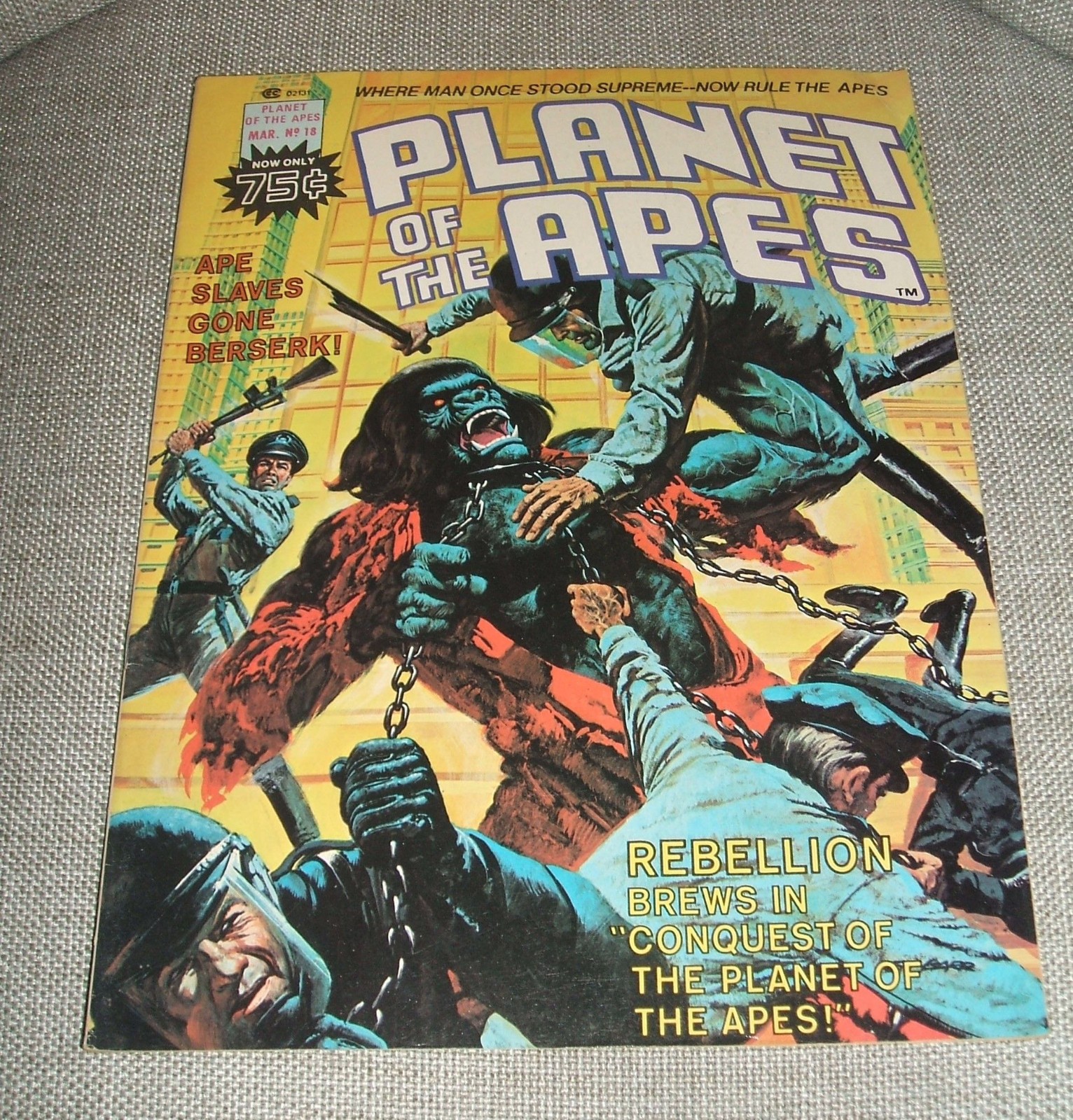 Planet of the Apes Volume 1 Number 18 March 1976