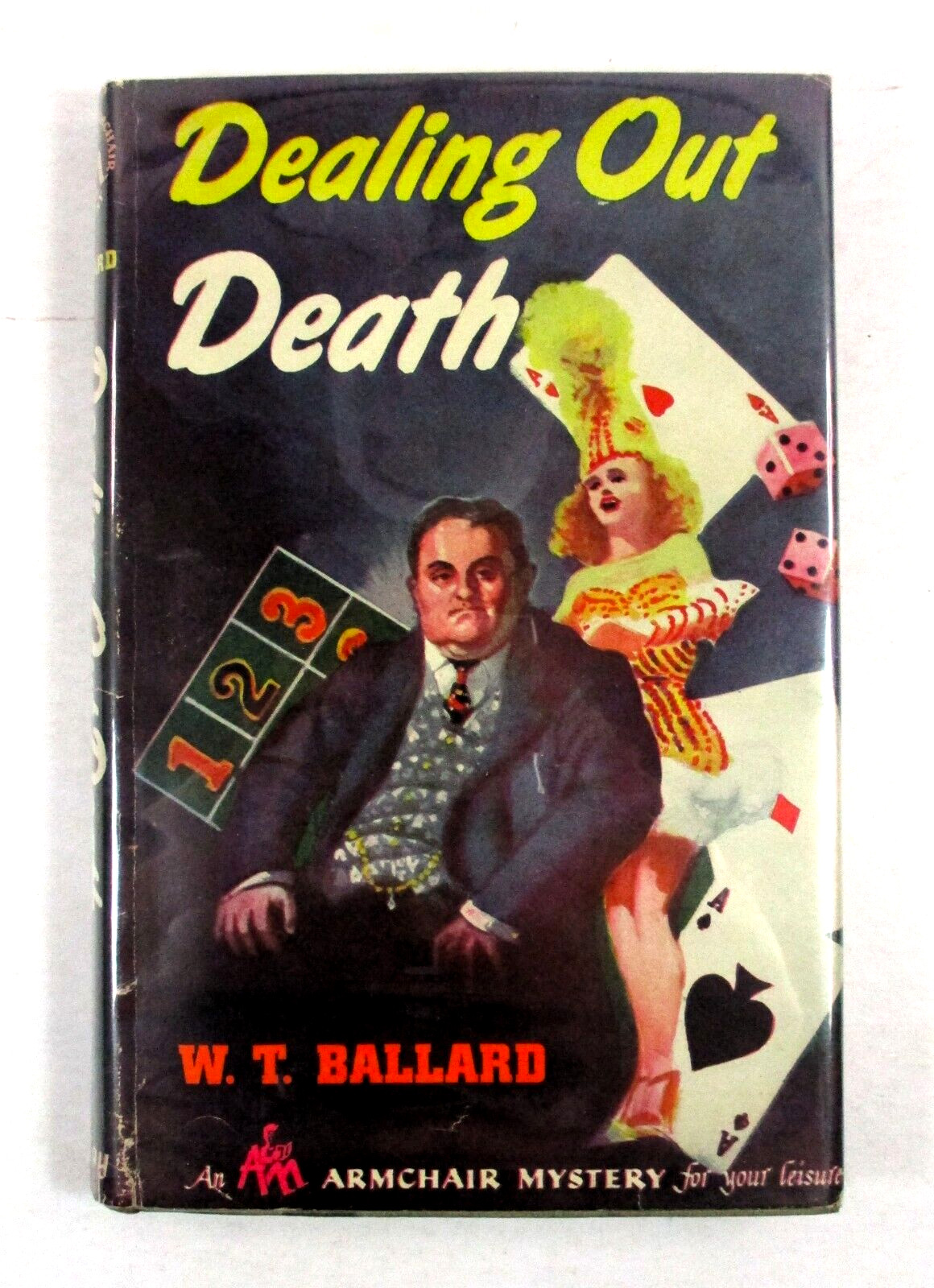 1st EDITION „Dealing Out Death“ W. T. Ballard – 1948 HC w/DJ David McKay Company