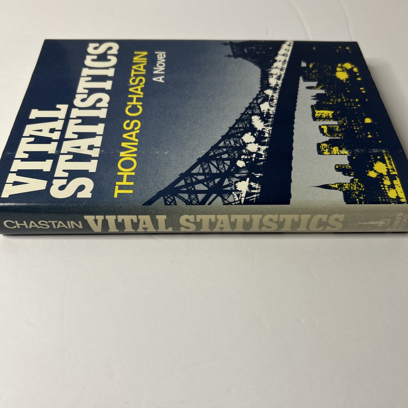 Vital Statistics Thomas Chastain Times 1977 HC w DJ