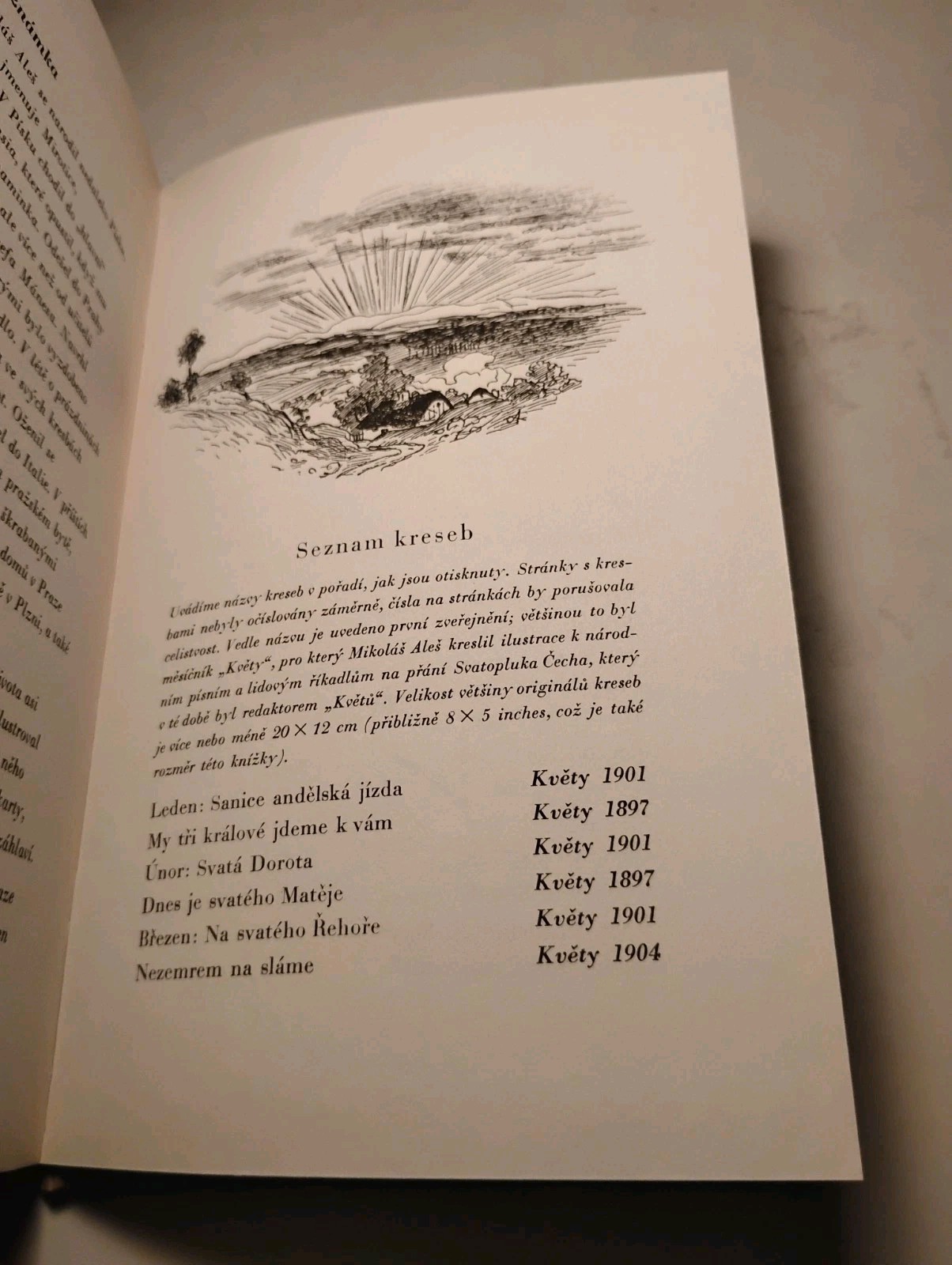 Mikoláš Aleš NÁŠ KALENDÁ? 1955 Moravian Library Czech Art Émigré Press NYC