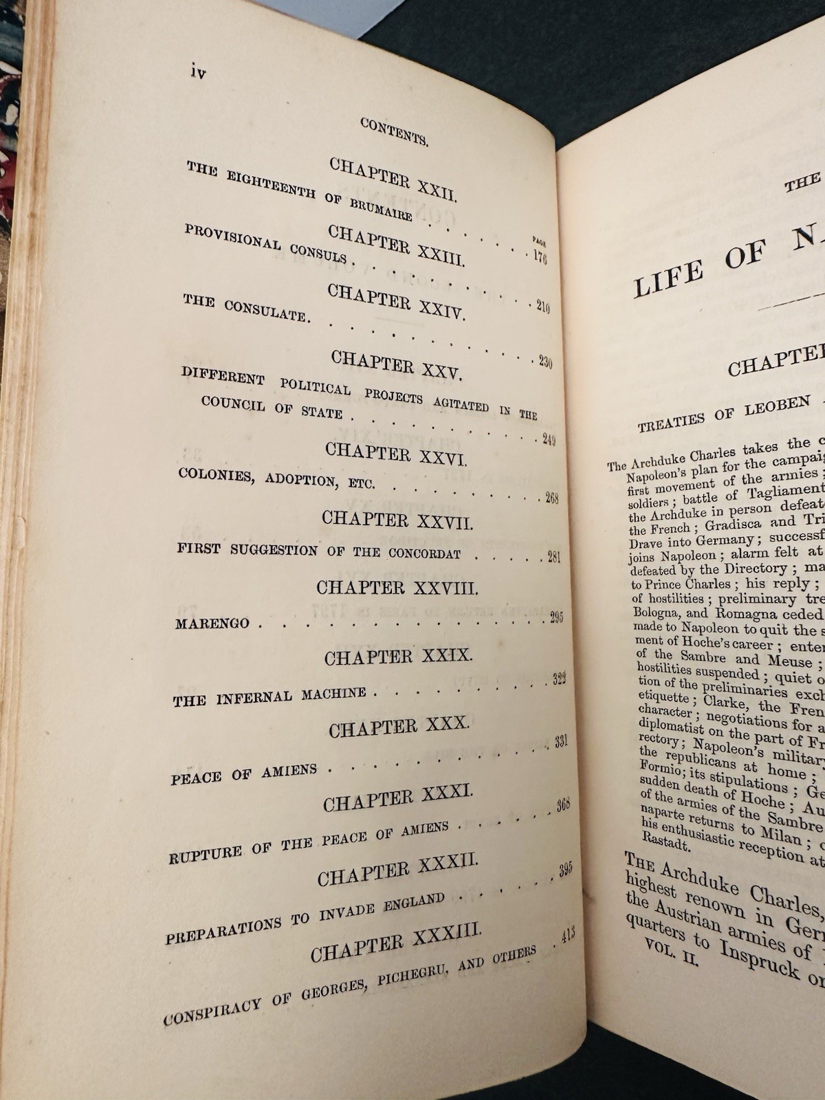 1852 4 Volumes The Life of Napoleon Buonaparte Fine Binding