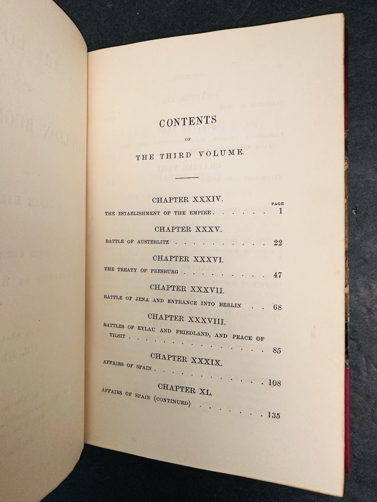 1852 4 Volumes The Life of Napoleon Buonaparte Fine Binding