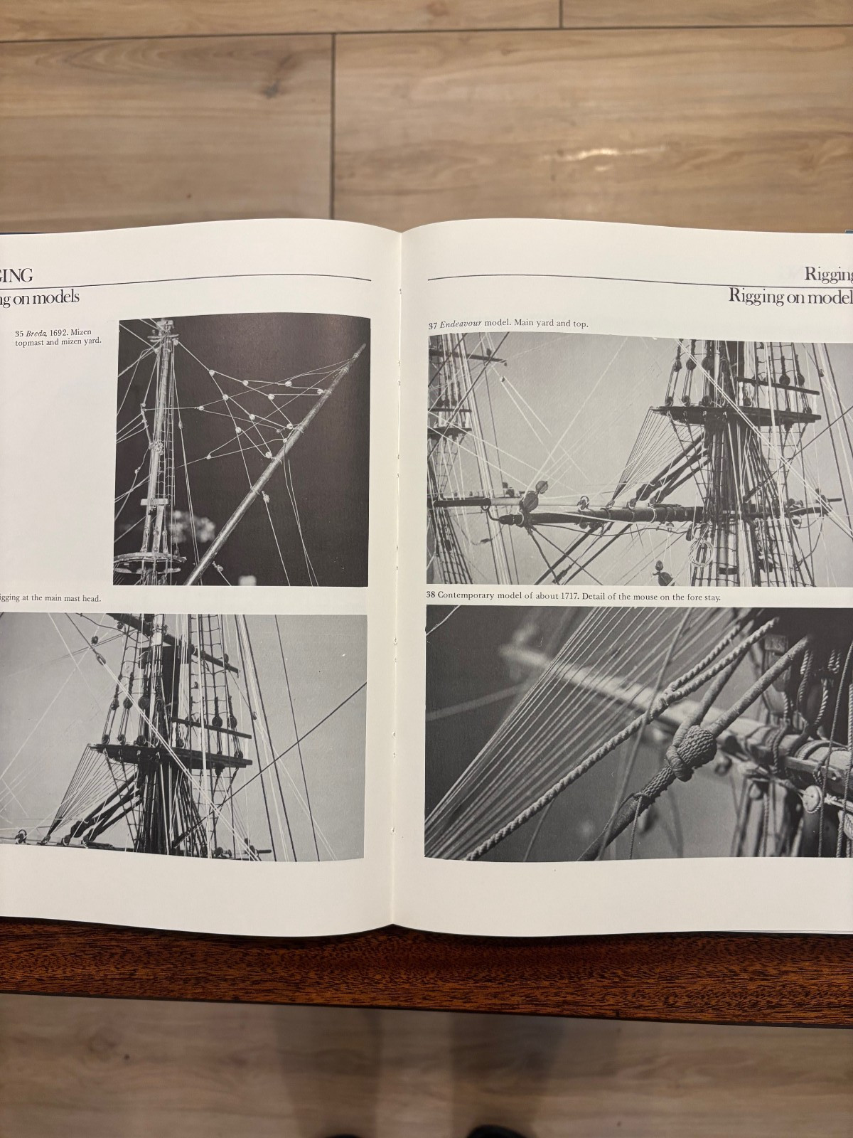 THE MASTING and RIGGING of ENGLISH SHIPS of WAR 1625-1860 Book by James Lees