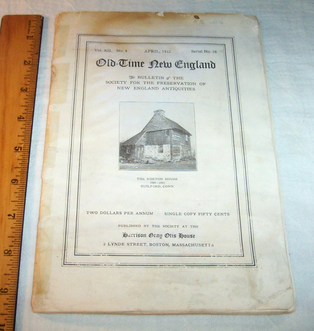 1922 Old New England Houses etc. + Captain James Cook Hawaii Sandwich Islands