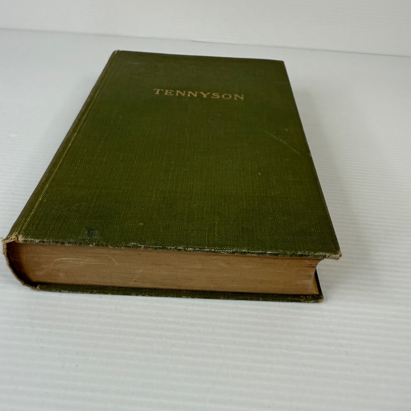 Poems Of Tennyson Oxford Ed. 1904 Henry Frowde Antique Hardcover Poetry Book