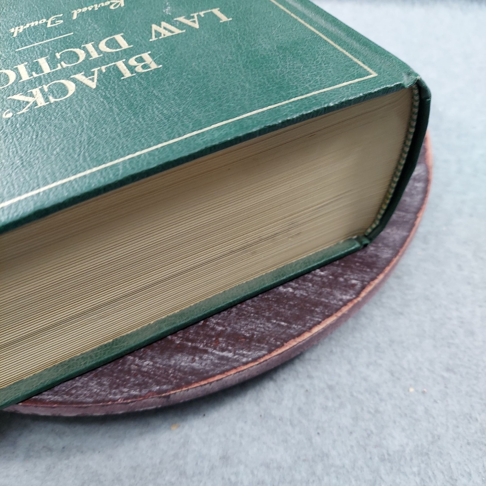 Blacks Law Dictionary Revised Fourth Edition Hardcover Green West Publishing Co.