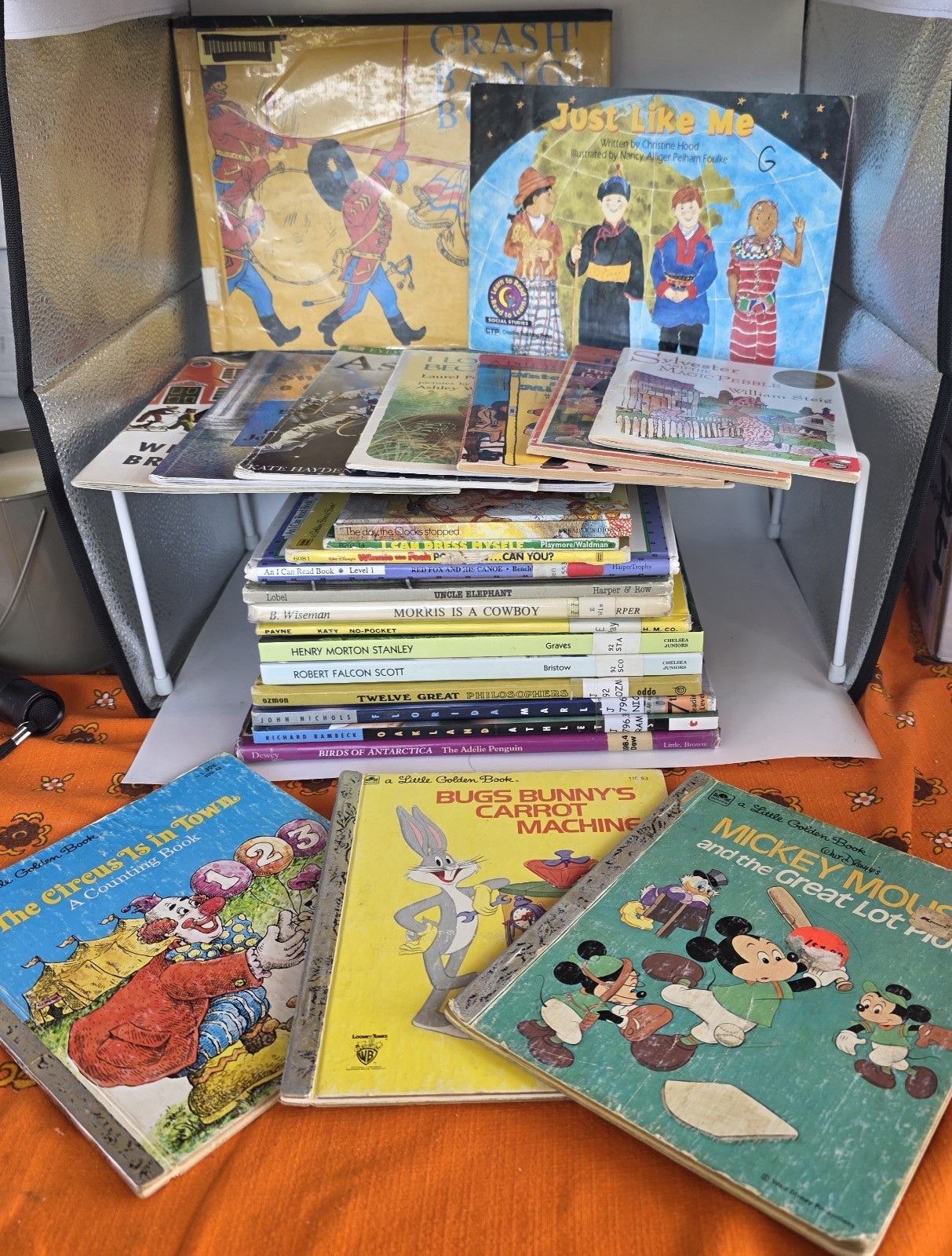 Lot of 25 Vintage Children’s Books (1972 to 2004) Random Mix FVC to GVC