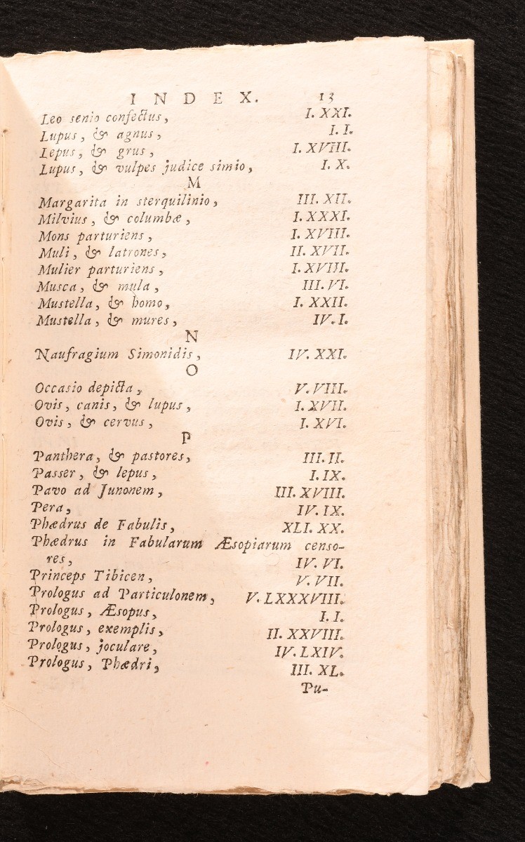 1784 Phaedri Augusti Caesaris Liberti Fabularum Aesopiarum Libri Quinque Petr…