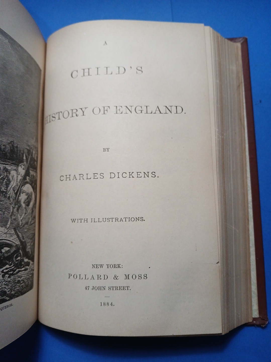 The Adventures of Oliver Twist + A Child’s England by Charles Dickens, 1884