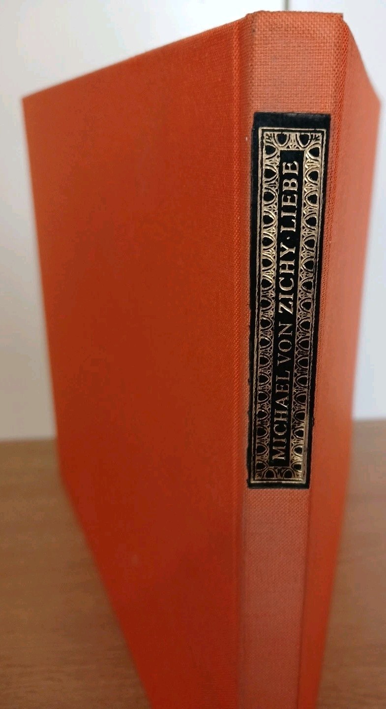 Michael Von Zichy, Liebe, 1969, Reprint Number 1178, Hardcover In Slipcase