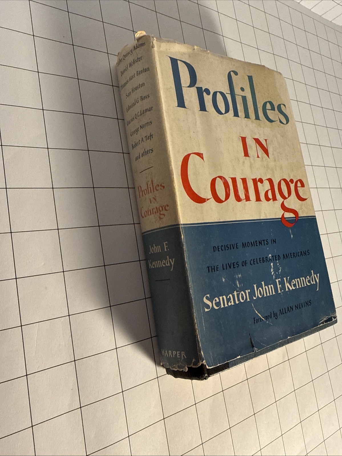 Profiles in Courage by John F. Kennedy Early Trade Printing with Dust Jacket