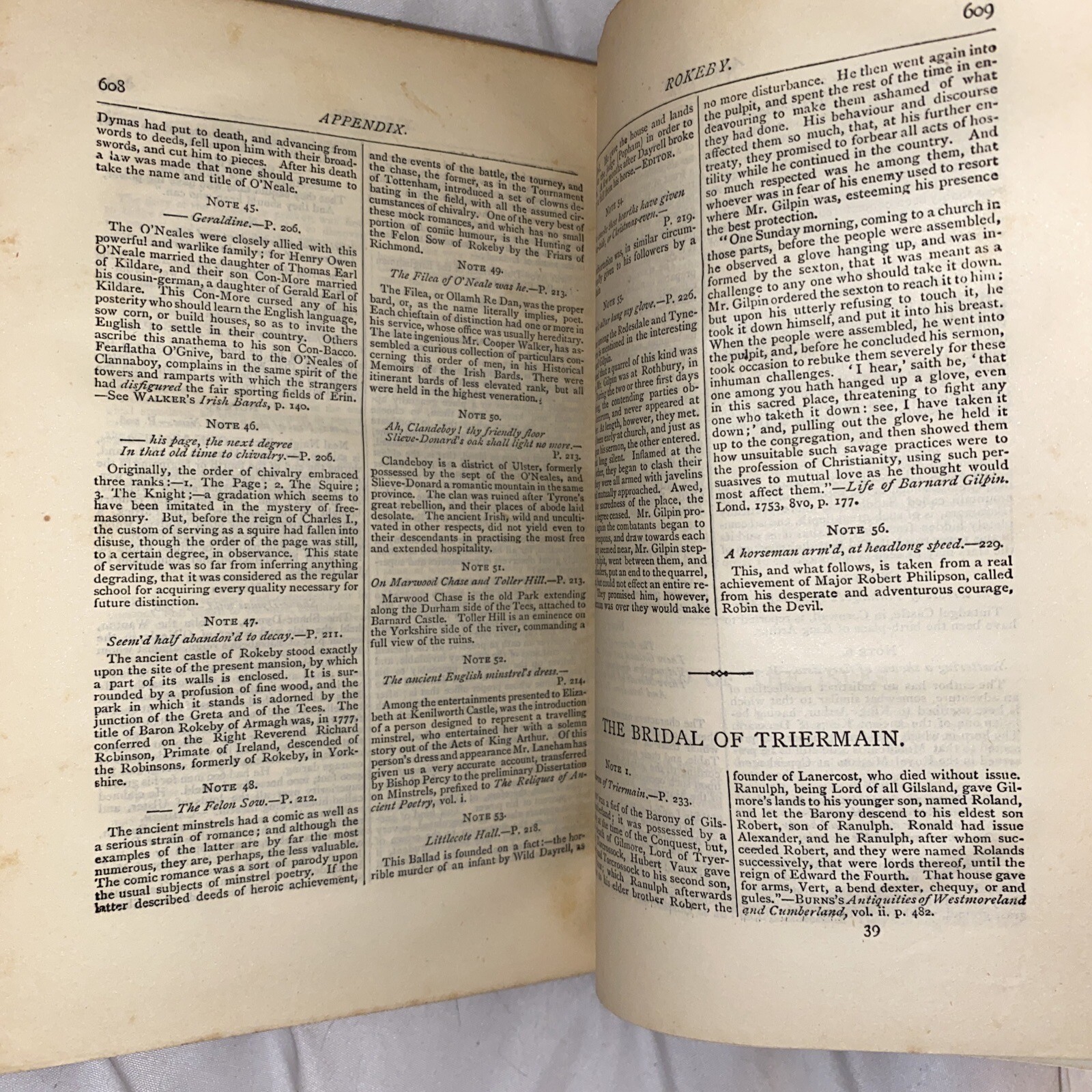 The Poetical Works of Sir Walter Scott Frederick Warne & Co. Ltd Antique Book