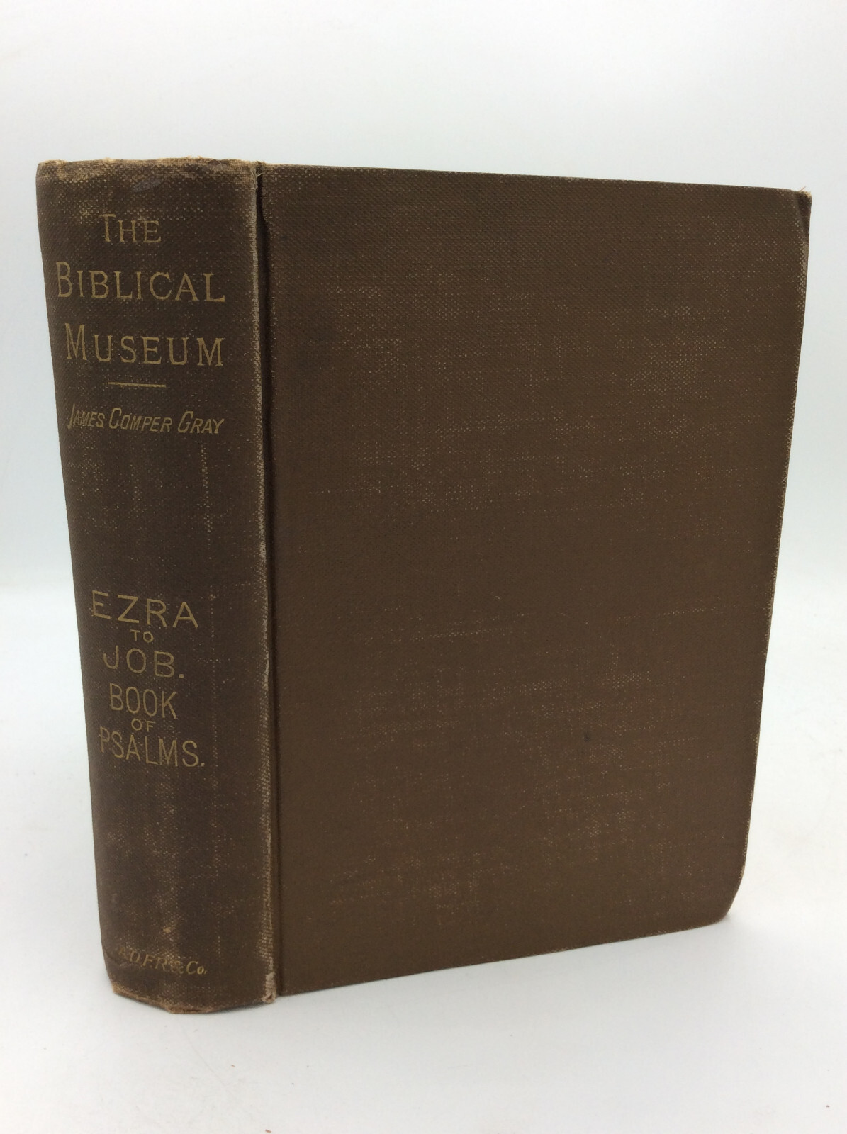 BIBLICAL MUSEUM – James Comper Gray – ca 1880s – vol 5-6 – Ezra, Job, Psalms