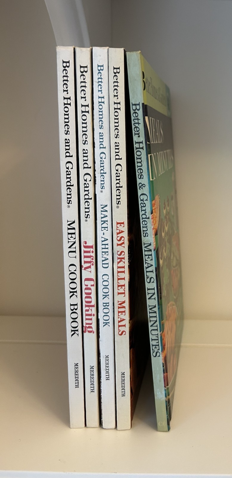 Vintage 1970s Better Homes & Gardens Cookbook Set (5 Books) – Make Ahead Meals