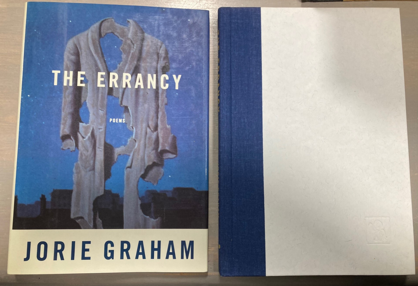 The Errancy Poems Jorie Graham 1997 Ecco Press 1st ed. Fine in like jacket.