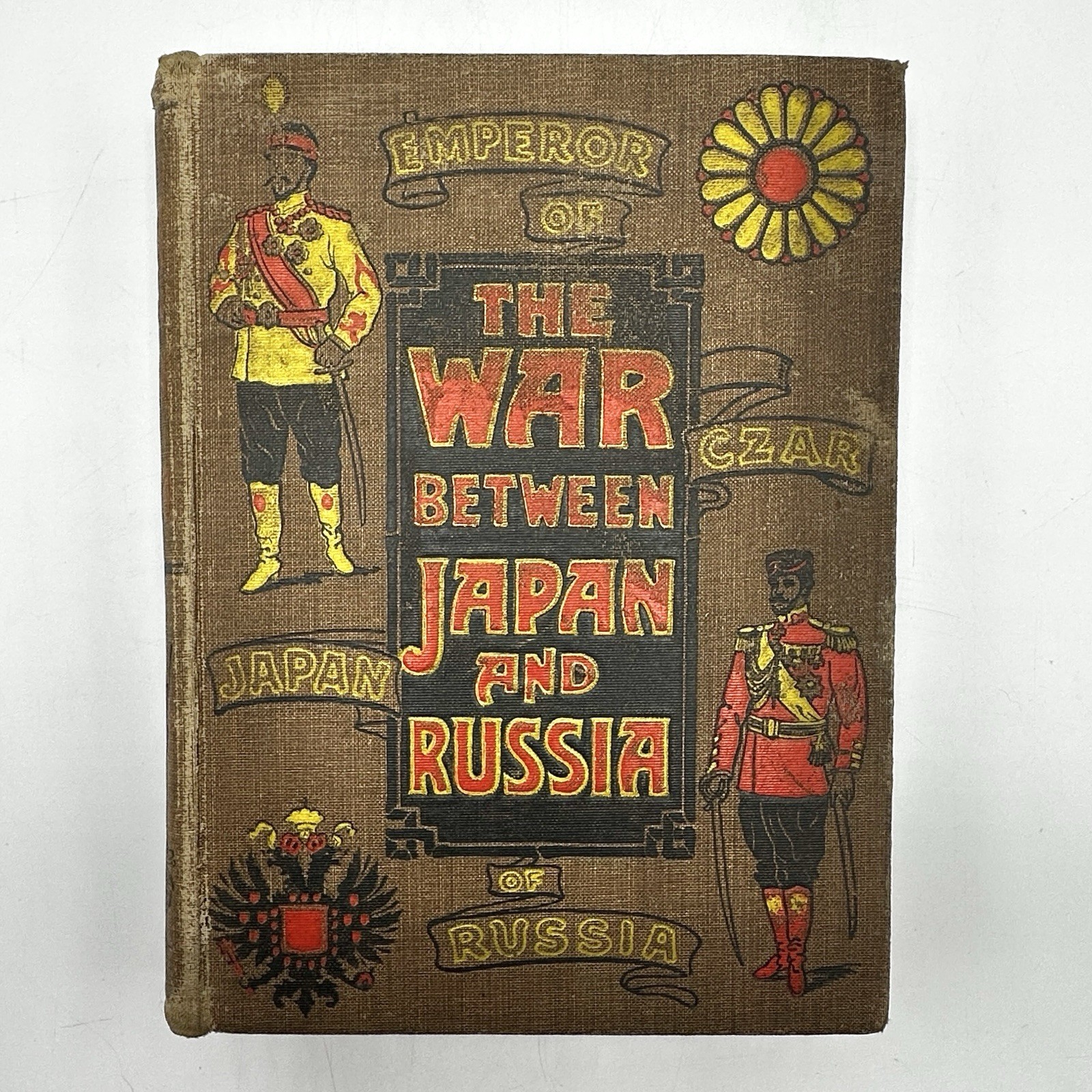 The War Between Japan And Russia By Richard Linthicum 1904 Antique Hardcover /cb