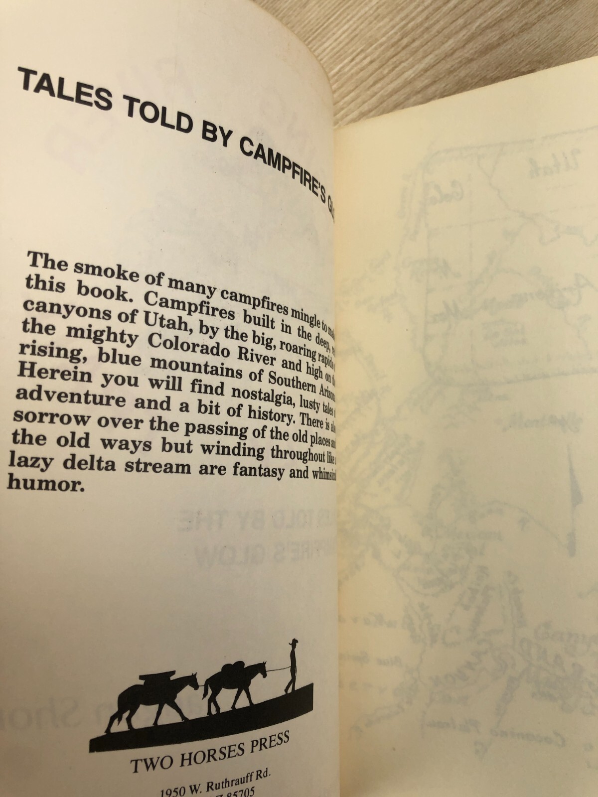 Vaughn Short / Raging River Lonely Trail Tales Told by the Campfire’s Signed 1st