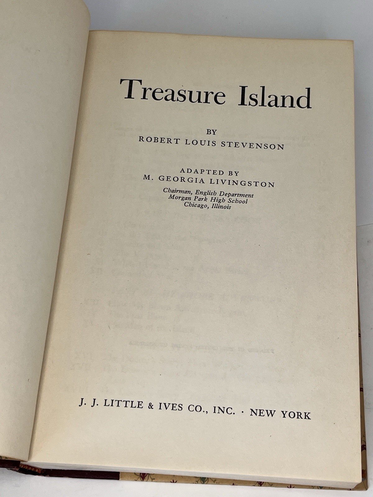 Treasure Island Robert Stevenson Captains Courageous Kipling Library 1948 BB
