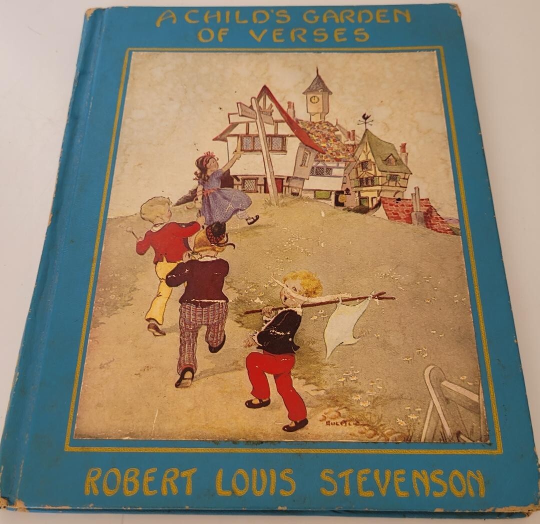 Vintage „Child’s Garden of Verses“ Robert Louis Stevenson 1929 (25)