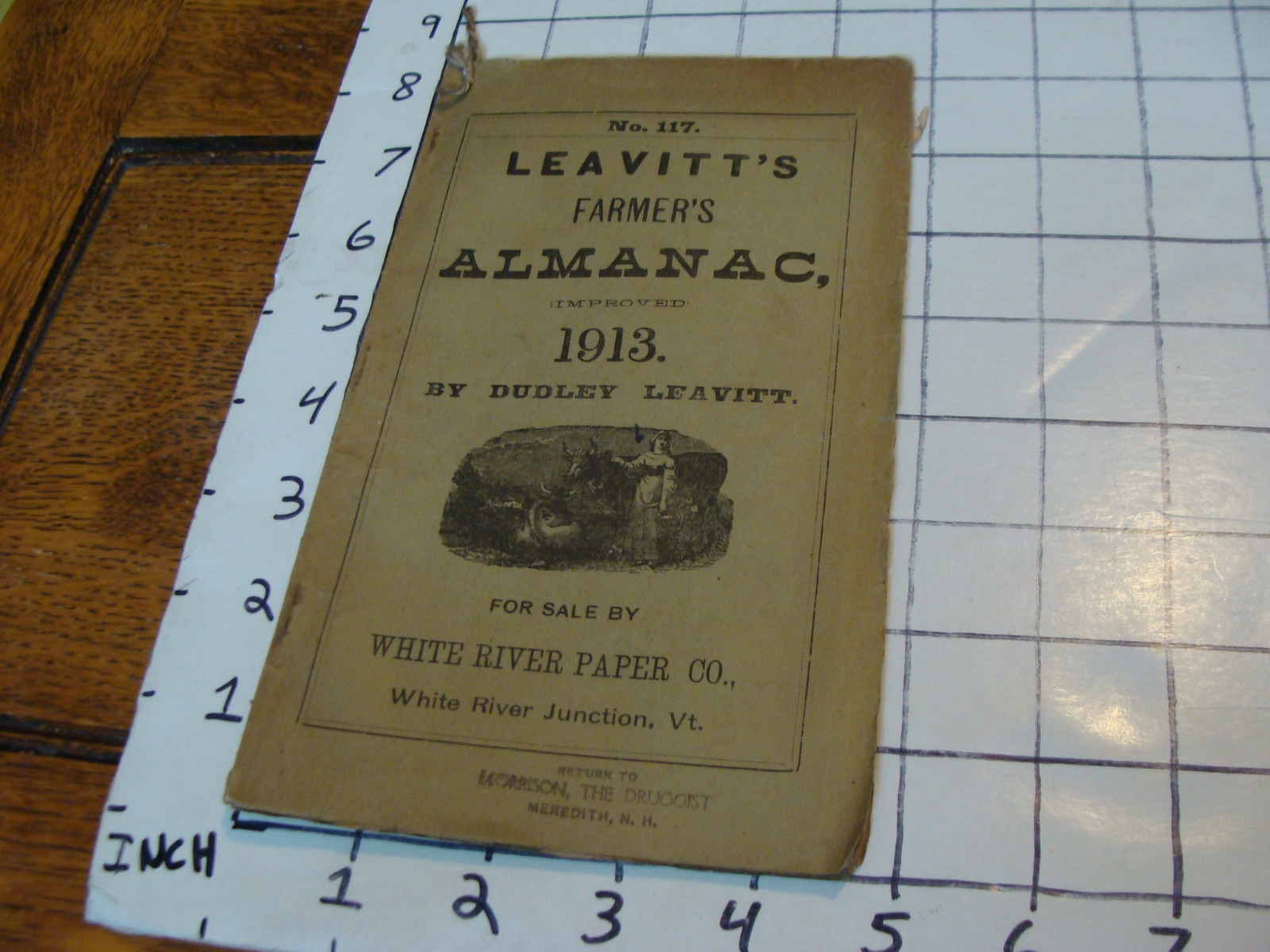vINTAGE ALMANAC: leavitt’s farmer’s 1913, white river junction Vt.