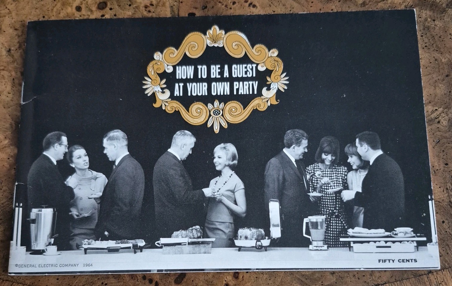 Vintage 1964 General Electric How To Be A Guest At Your Own Party Booklet MCM