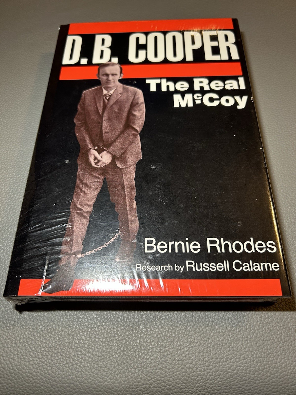 D.B. Cooper The Real McCoy B. Rhodes 0-87480-377-3 RARE NEW UNOPENED