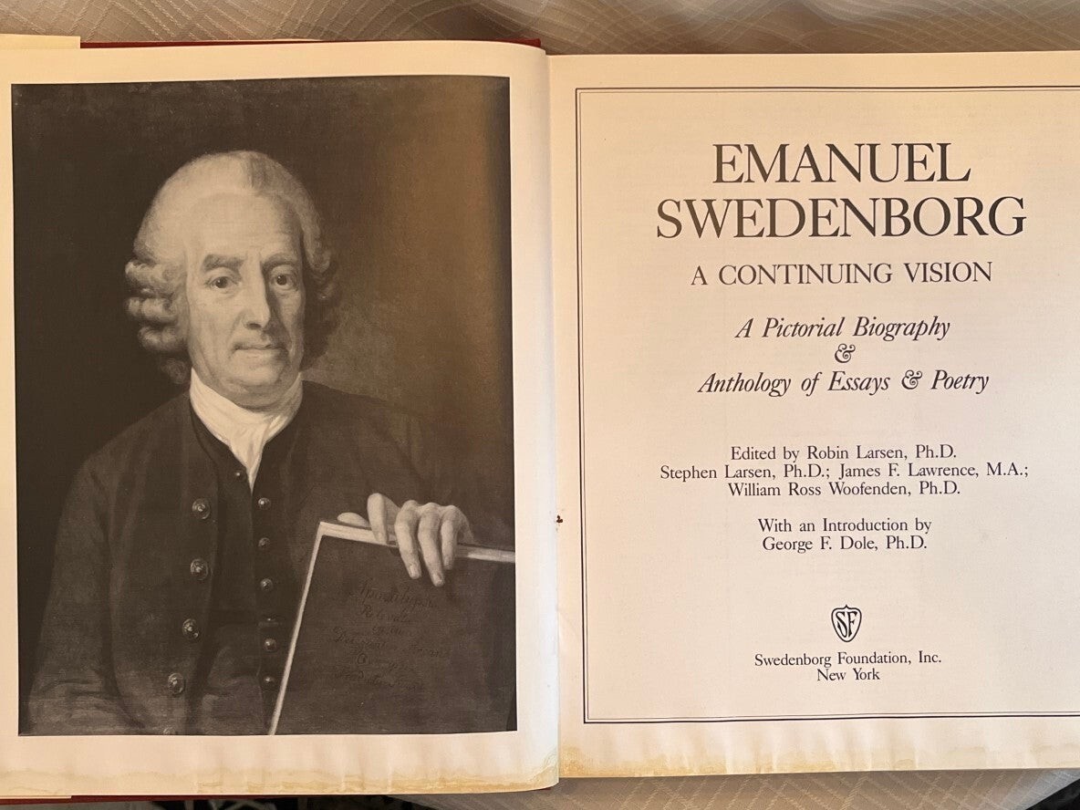 Robin Larsen / EMANUEL SWEDENBORG CONTINUING VISION pictorial biography 1988