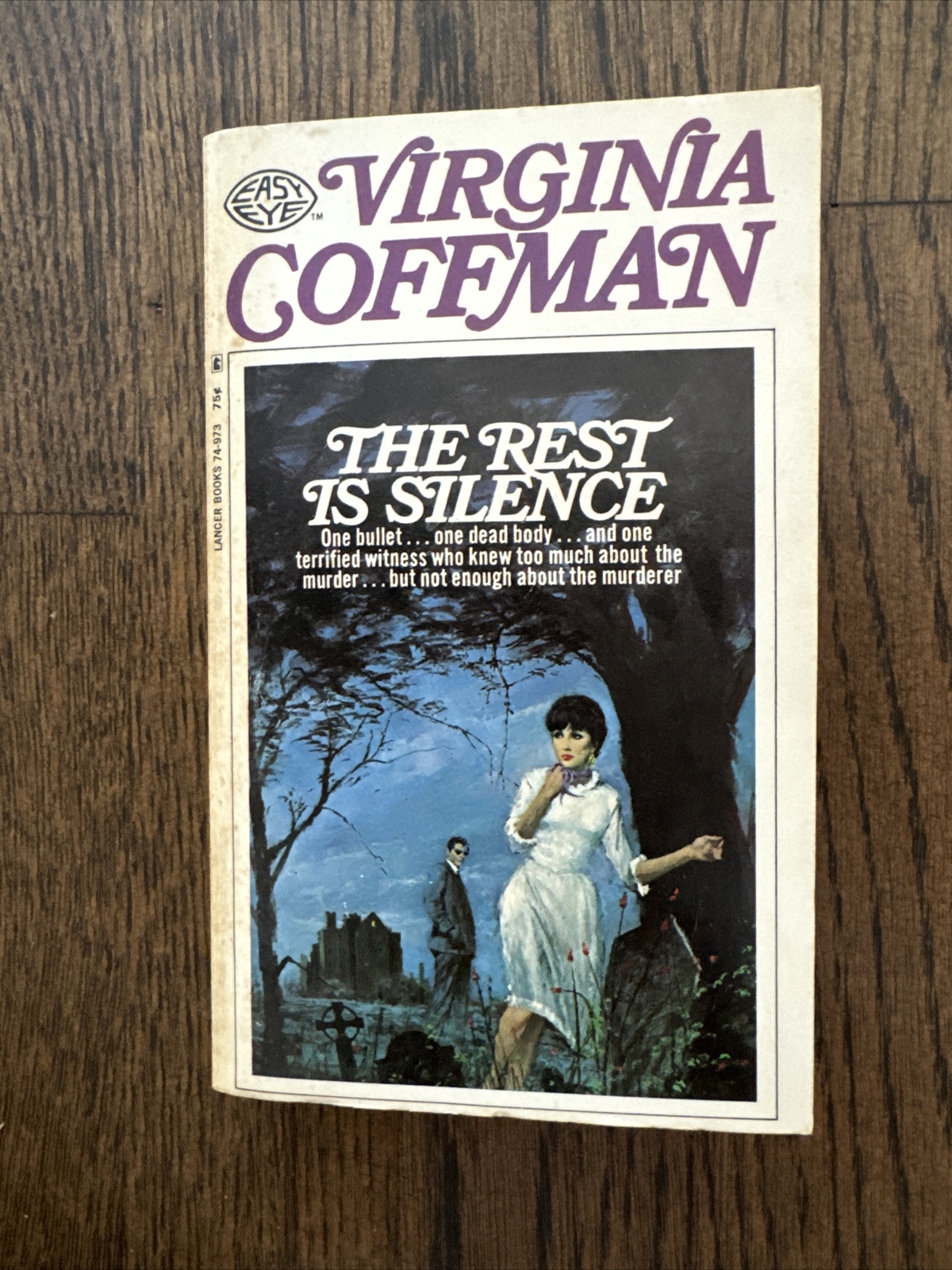 The Rest is Silence Virginia Coffman 1968 Paperback Book Lancer Gothic Horror