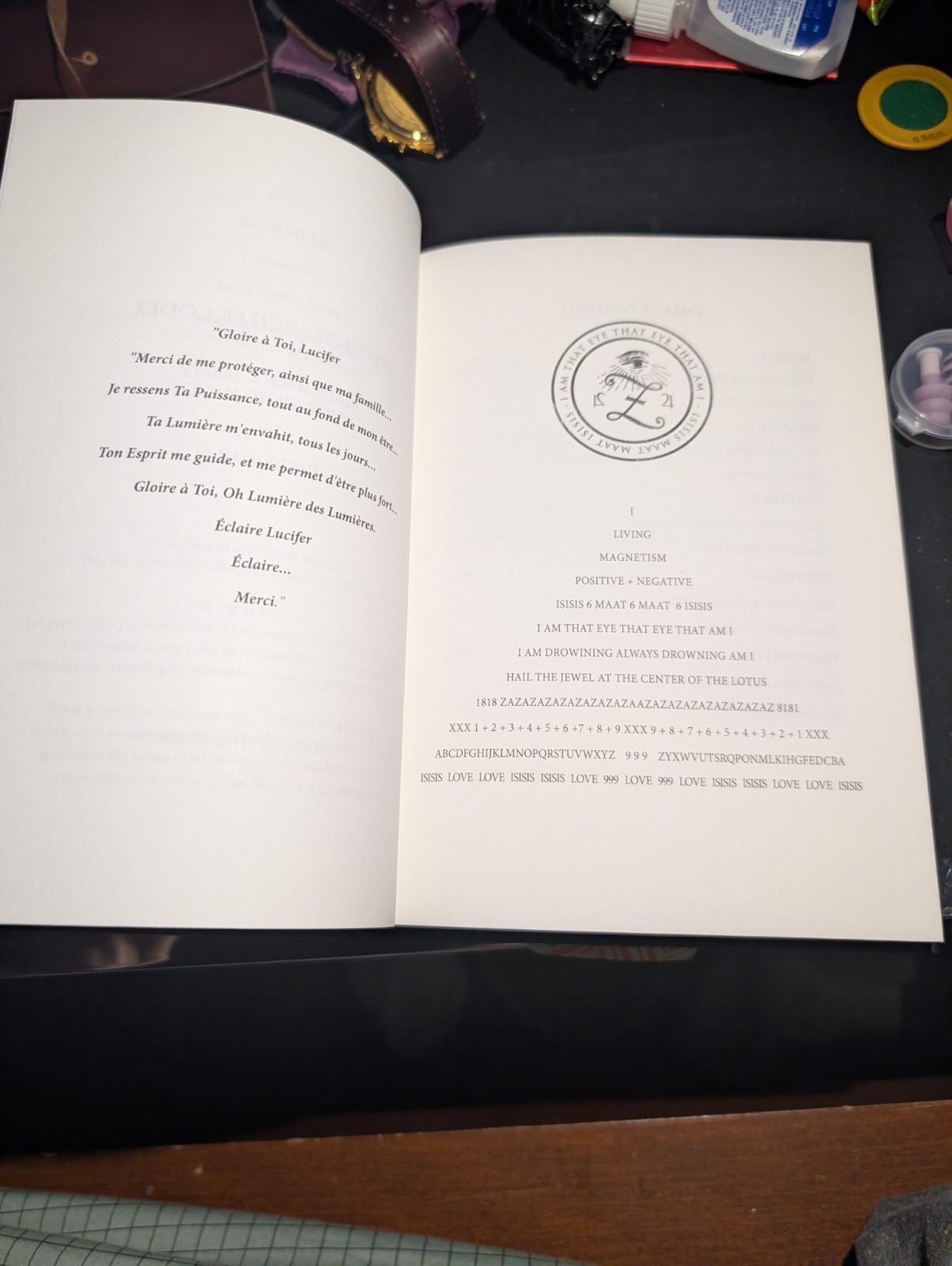 Satvrnvs Lvcifer Codex Saturn Lucifer Deluxe David Mllr Aeon Sophia Occult Gold