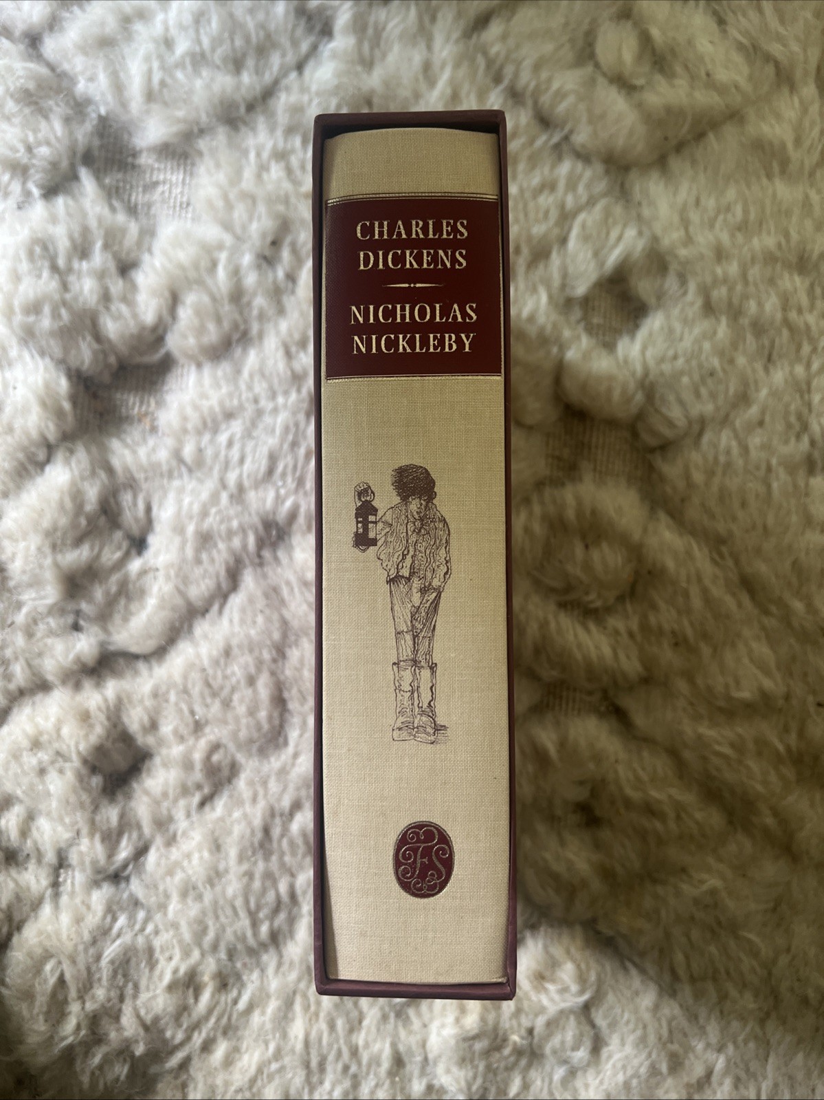 Folio Society Nicholas Nickleby Charles Dickens Classic Victorian Novel
