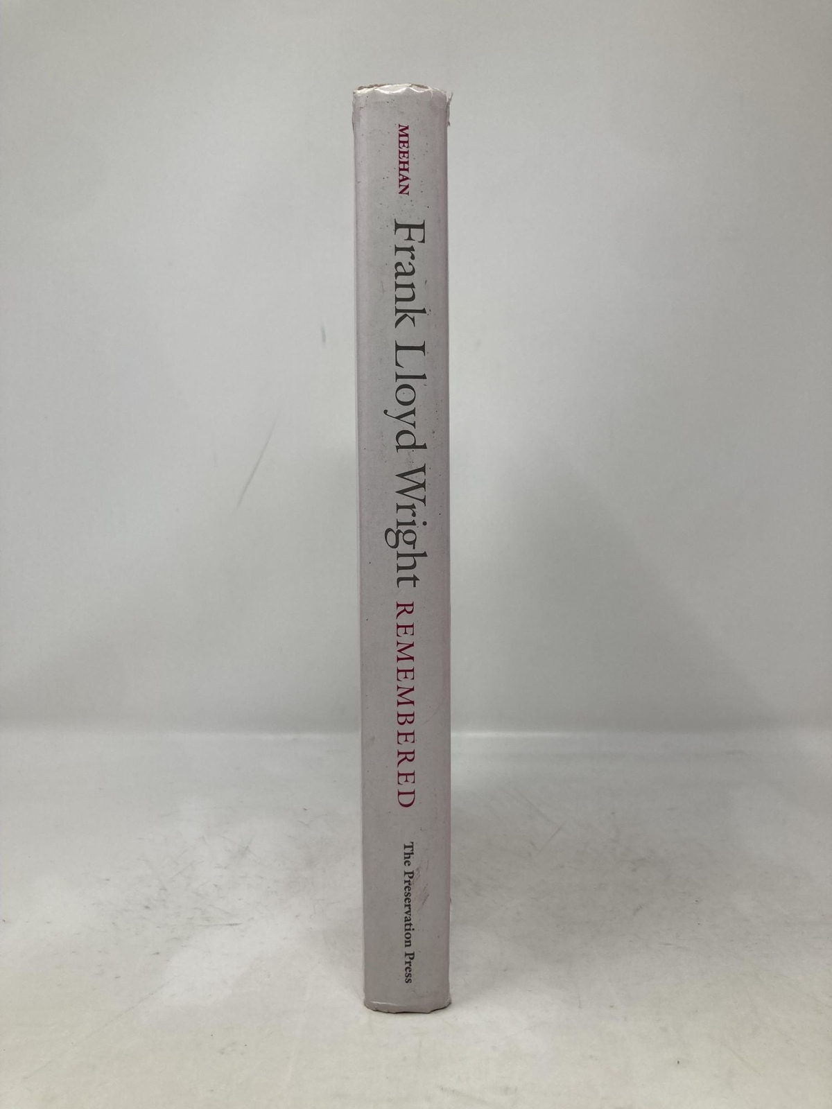 Frank Lloyd Wright Remembered by Patrick J Meehan Signed First 1st Ed VG HC 1998