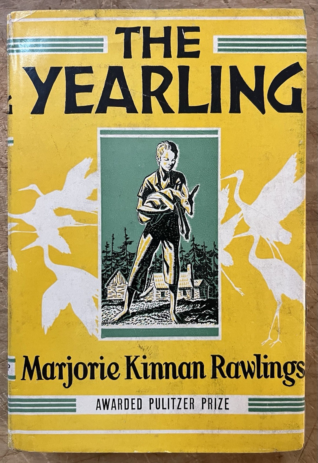 The Yearling With Dust Jacket – Grosset & Dunlap Wartime Edition