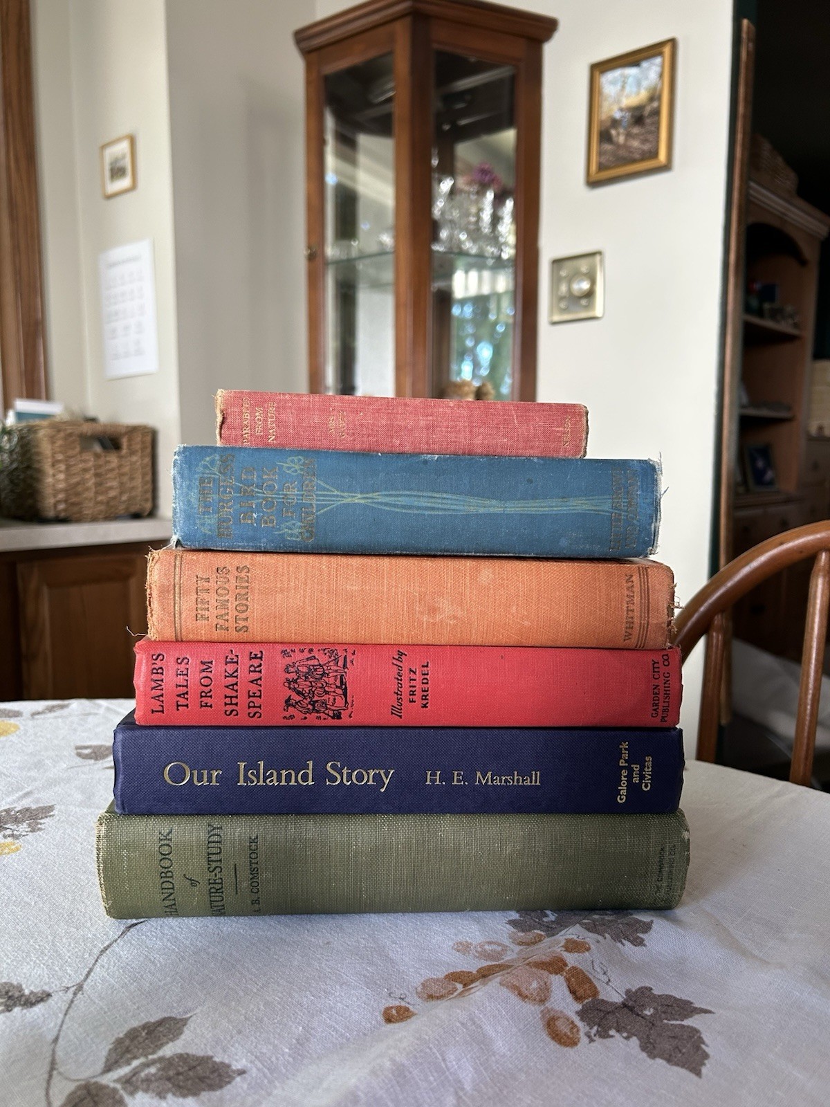 Ambleside Online Year 1 Book Set (incomplete), beautiful vintage copies