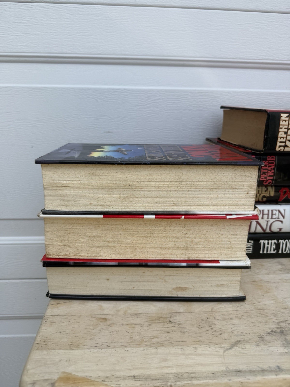 Stephen King Lot UK True First Edition 1st Print Hodder & Stoughton Hardcover DJ