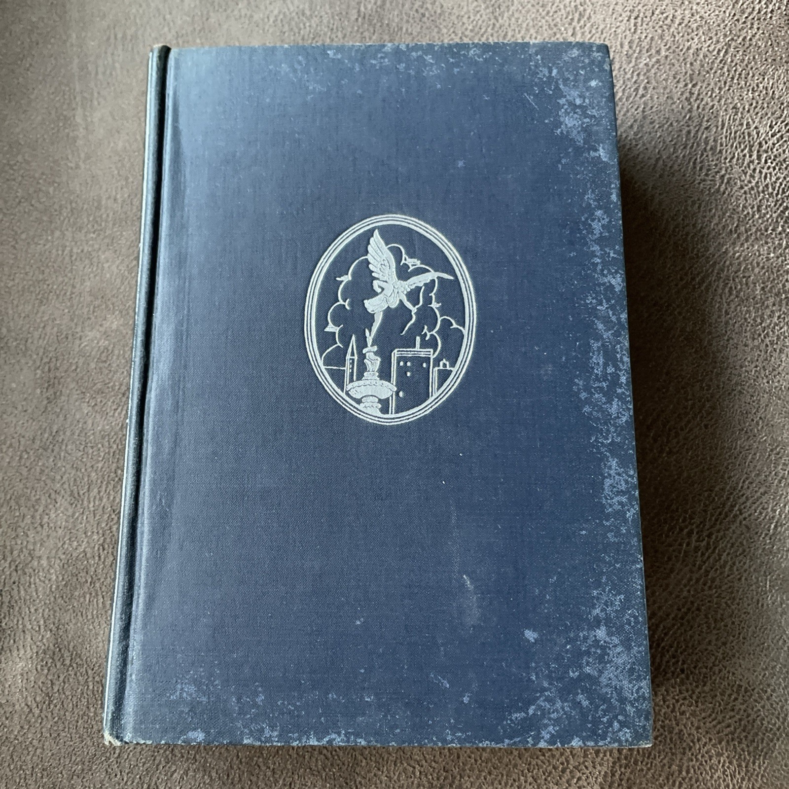 1936 The Dark Island by Vita Sackville-West Blue Linen HC Doubleday Book