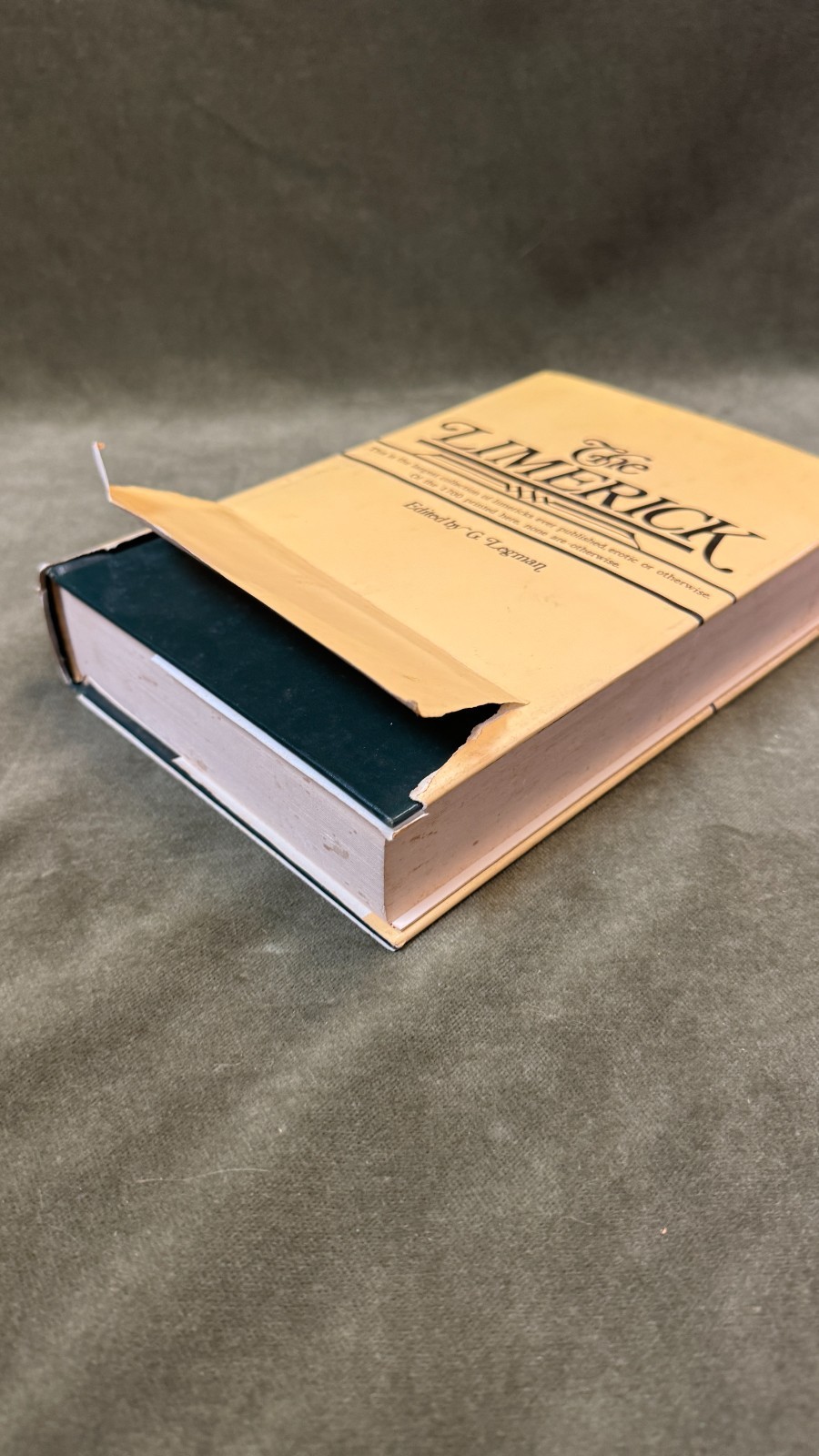 The Limerick: 1700 Examples with Variants and Index by G. Legman 1969 HC/DJ