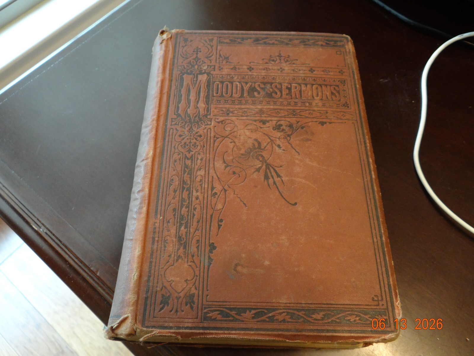 1877 Moody’s Sermons, New Sermons, Addresses & Prayers, by D L Moody Book